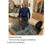 خرید و دانلود نسخه کامل کتاب Art of Jewelry design from Bukhara. Textbook by the Master