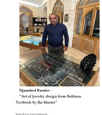 خرید و دانلود نسخه کامل کتاب Art of Jewelry design from Bukhara. Textbook by the Master