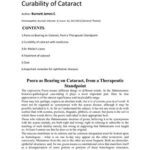 خرید و دانلود نسخه کامل کتاب Article – Curability of Cataract