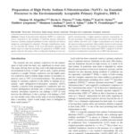 خرید و دانلود نسخه کامل کتاب [Article] Preparation of High Purity Sodium 5-Nitrotetrazolate (NaNT) — An Essential Precursor to the Environmentally Acceptable Primary Explosive, DBX-1