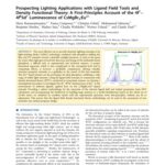 خرید و دانلود نسخه کامل کتاب [Article] Prospecting Lighting Applications with Ligand Field Tools and Density Functional Theory: A First-Principles Account of the 4f7− 4f65d1 Luminescence of CsMgBr3:Eu2+