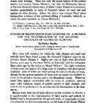 خرید و دانلود نسخه کامل کتاب [Article] Studies of Magnitude in Star Clusters VII. A Method for the Determination of the Relative Distances