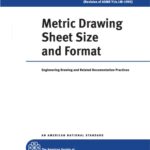 خرید و دانلود نسخه کامل کتاب ASME Y14.1M-2005 – Metric Drawing Sheet Size and Format