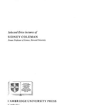 خرید و دانلود نسخه کامل کتاب Aspects of Symmetry – Sel. Erice Lects. [high-energy physics]