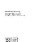 خرید و دانلود نسخه کامل کتاب Aspects of symmetry: selected Erice lectures of Sidney Coleman