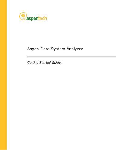 خرید و دانلود نسخه کامل کتاب Aspen Flare System Analyzer. Getting Started Guide v.8.0_68d4de5370a8b.jpeg خرید و دانلود نسخه کامل کتاب Aspen Flare System Analyzer. Getting Started Guide v.8.0