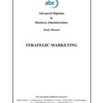 خرید و دانلود نسخه کامل کتاب Assosiation of Business Execution (ABE). Strategic marketing