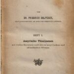 خرید و دانلود نسخه کامل کتاب Assyrische Tiernamen mit vielen Exkursen und einem assyrischen und akkadischen Glossar