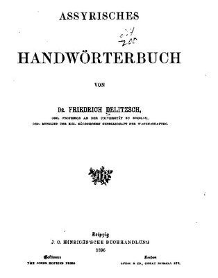 خرید و دانلود نسخه کامل کتاب Assyrisches Handwörterbuch