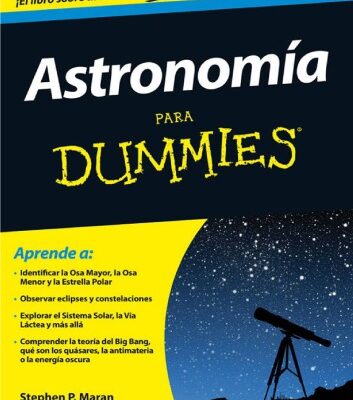 خرید و دانلود نسخه کامل کتاب Astronomía para dummies