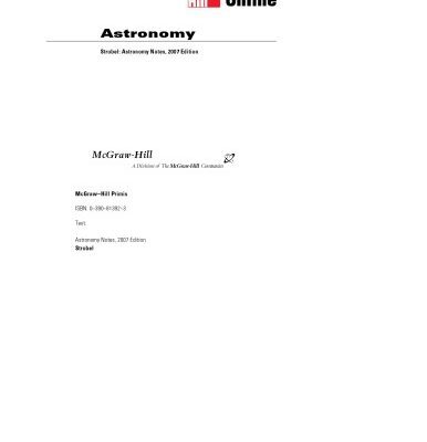 خرید و دانلود نسخه کامل کتاب Astronomy Notes