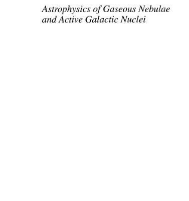 خرید و دانلود نسخه کامل کتاب Astrophysics of Gaseous Nebulae and Active Galactic Nuclei
