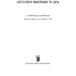 خرید و دانلود نسخه کامل کتاب Asymptotic behaviour of exclusive processes in QCD