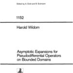 خرید و دانلود نسخه کامل کتاب Asymptotic expansions for pseudodifferential operators on bounded domains