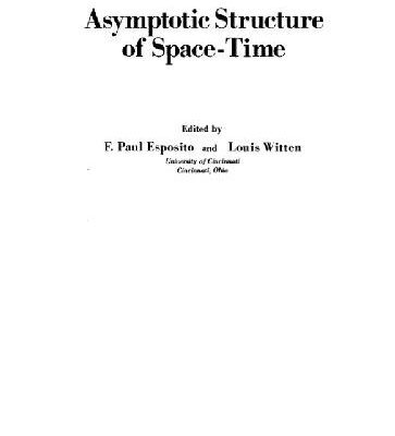 خرید و دانلود نسخه کامل کتاب Asymptotic structure of space-time Proc. Cincinnati