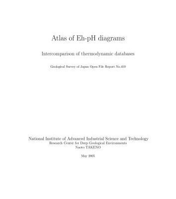 خرید و دانلود نسخه کامل کتاب Atlas of Eh-pH diagrams. Intercomparison of thermodynamic databases