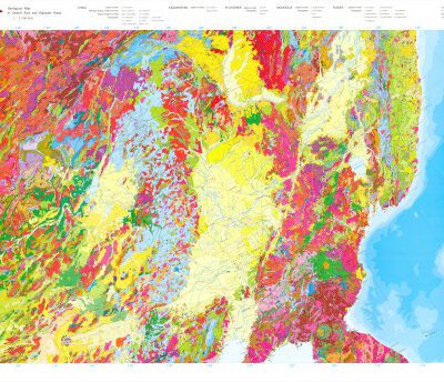 خرید و دانلود نسخه کامل کتاب Atlas of geological maps of Central Asia and adjacent areas, 1: 2 500 000, Part 2