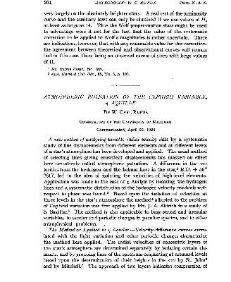 خرید و دانلود نسخه کامل کتاب Atmospheric Pulsation of the Cepheid Variable v Aquilae