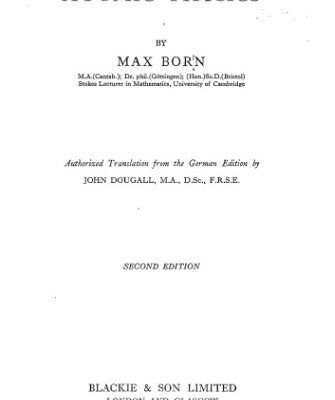 خرید و دانلود نسخه کامل کتاب Atomic Physics