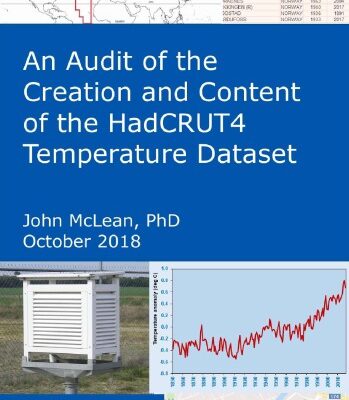 خرید و دانلود نسخه کامل کتاب Audit of the HadCRUT4 Global Temperature Dataset