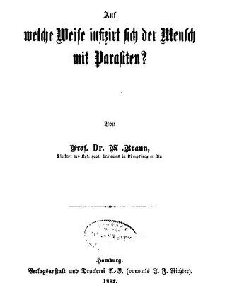 خرید و دانلود نسخه کامل کتاب Auf welche Weise infiziert sich der Mensch mit Parasiten?