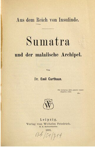 خرید و دانلود نسخه کامل کتاب Aus dem Reich von Insulinde. Sumatra und der Malaiische rchipel_68c054e4aac06.jpeg خرید و دانلود نسخه کامل کتاب Aus dem Reich von Insulinde. Sumatra und der Malaiische rchipel