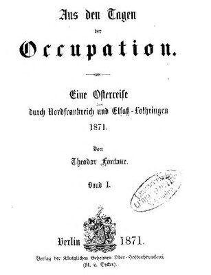خرید و دانلود نسخه کامل کتاب Aus den Tagen der Okkupation. Eine Osterreise durch Nordfrankreich und Elsaß-Lothringen 1871