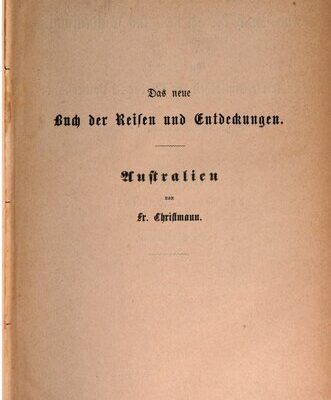 خرید و دانلود نسخه کامل کتاب Australien, der neueste Weltteil