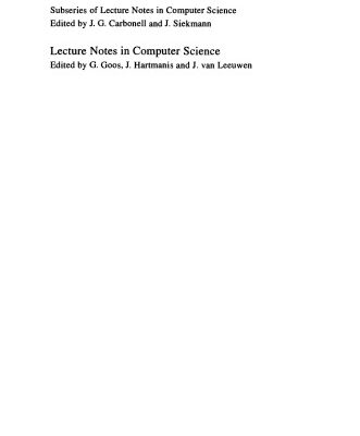 خرید و دانلود نسخه کامل کتاب Automated Deduction — CADE-15: 15th International Conference on Automated Deduction Lindau, Germany, July 5–10, 1998 Proceedings