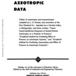 خرید و دانلود نسخه کامل کتاب Azeotropic Data: Tables of Azeotropes and Nonazeotropes