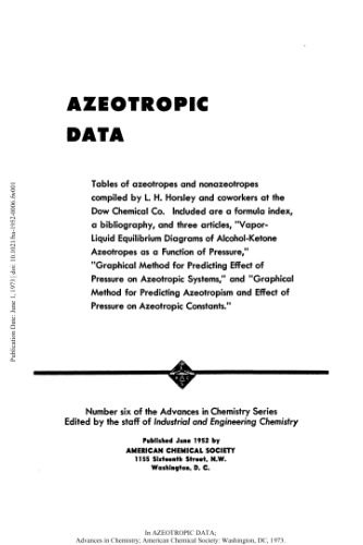 خرید و دانلود نسخه کامل کتاب Azeotropic Data: Tables of Azeotropes and Nonazeotropes_68d07695b1a0a.jpeg خرید و دانلود نسخه کامل کتاب Azeotropic Data: Tables of Azeotropes and Nonazeotropes
