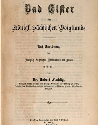 خرید و دانلود نسخه کامل کتاب Bad Elster im Königl. Sächsischen Voigtlande