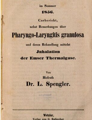 خرید و دانلود نسخه کامل کتاب Bad Ems im Sommer 1856