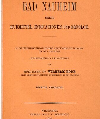 خرید و دانلود نسخه کامل کتاب Bad Nauheim, seine Kurmittel, Indikationen und Erfolge