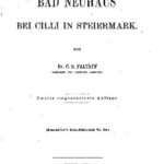 خرید و دانلود نسخه کامل کتاب Bad Neuhaus bei Cilli in Steiermark
