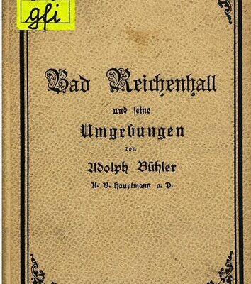 خرید و دانلود نسخه کامل کتاب Bad Reichenhall und seine Umgebungen