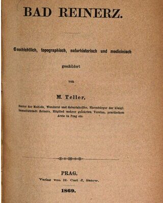 خرید و دانلود نسخه کامل کتاب Bad Reinerz. Geschichtlich, topographisch, naturhistorisch und medicinisch [medizinisch] geschildert