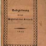 خرید و دانلود نسخه کامل کتاب Badeordnung für das Wildbad bei Kreuth
