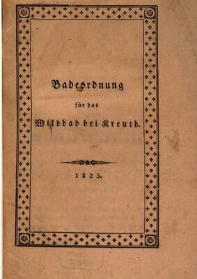 خرید و دانلود نسخه کامل کتاب Badeordnung für das Wildbad bei Kreuth