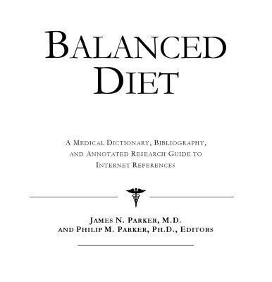 خرید و دانلود نسخه کامل کتاب Balanced Diet – A Medical Dictionary, Bibliography, and Annotated Research Guide to Internet References