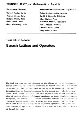 خرید و دانلود نسخه کامل کتاب Banach Lattices and Operators_68b5528442aff.jpeg خرید و دانلود نسخه کامل کتاب Banach Lattices and Operators