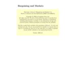 خرید و دانلود نسخه کامل کتاب Bargaining and Markets