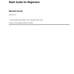 خرید و دانلود نسخه کامل کتاب Bash Guide For Beginners