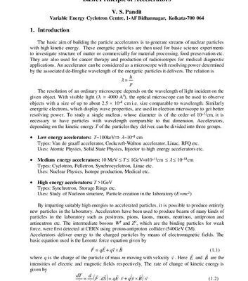 خرید و دانلود نسخه کامل کتاب Basic Principle of Accelerators