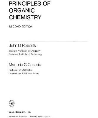 خرید و دانلود نسخه کامل کتاب Basic Principles of Organic Chemistry