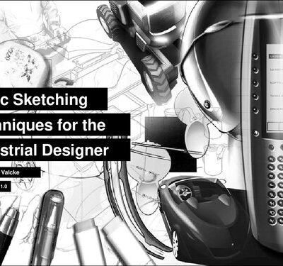 خرید و دانلود نسخه کامل کتاب Basic Sketching Techniques for the Industrial designer