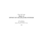 خرید و دانلود نسخه کامل کتاب Basics of Optics of multilayer systems
