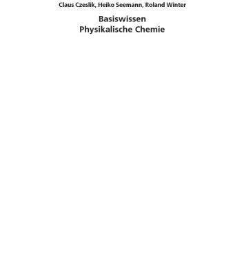 خرید و دانلود نسخه کامل کتاب Basiswissen Physikalische Chemie. Teubner Studienbücher