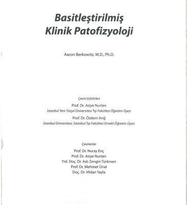 خرید و دانلود نسخه کامل کتاب Basitleştirilmiş Klinik Patofizyoloji