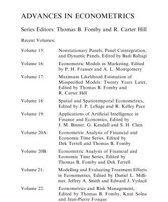 خرید و دانلود نسخه کامل کتاب Bayesian Econometrics (Advances in Econometrics)